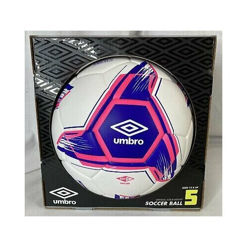 Мяч футбольный размер 5, пятислойный, 450 г с логотипом Umbro