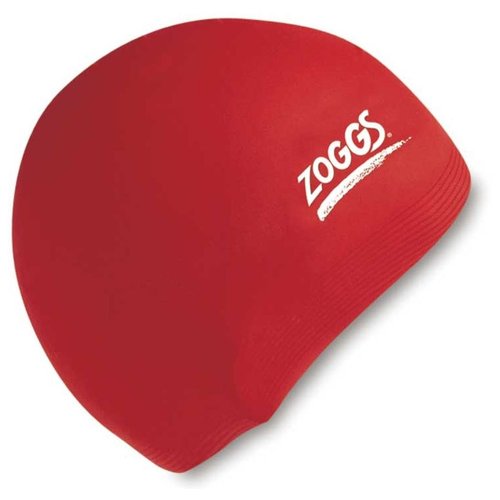 Шапочка для плавания ZOGGS Silicone Cap (красный) 300774