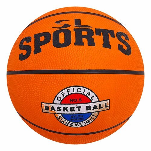 Мяч баскетбольный Sport, размер 5, PVC, бутиловая камера, 420 г