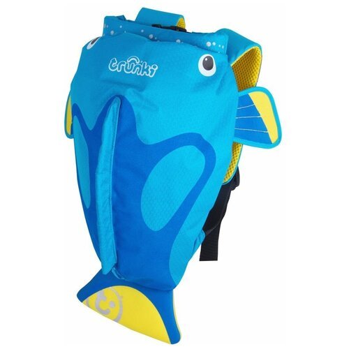 Рюкзак Trunki «Коралловая рыбка», для бассейна и пляжа, голубой