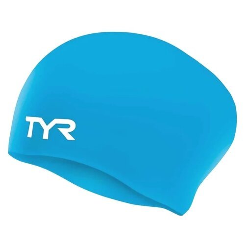 Шапочка для плавания TYR Long Hair Wrinkle-Free Silicone Junior Cap (Шапочка для плавания TYR Long Hair Wrinkle-Free Silicone Junior Cap 693 Розовый, O/S,LCSJRL)