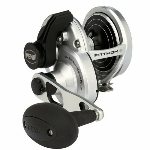 Катушка мультипликаторная Penn Fathom II 10XNLD CV Lever Drag Reel Box RH