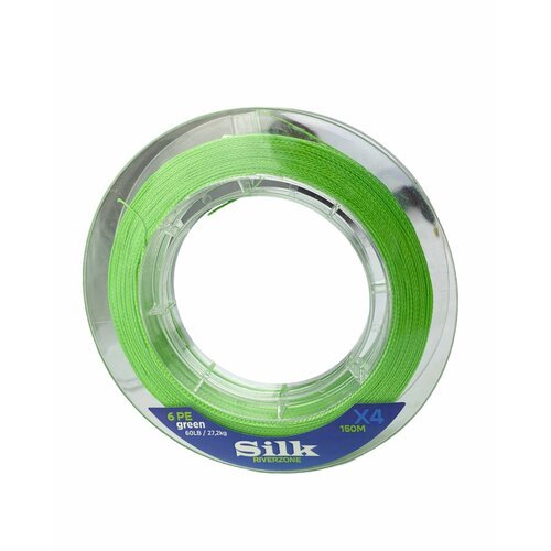 Шнур Riverzone Silk WX4 PE 6,0 150м Green