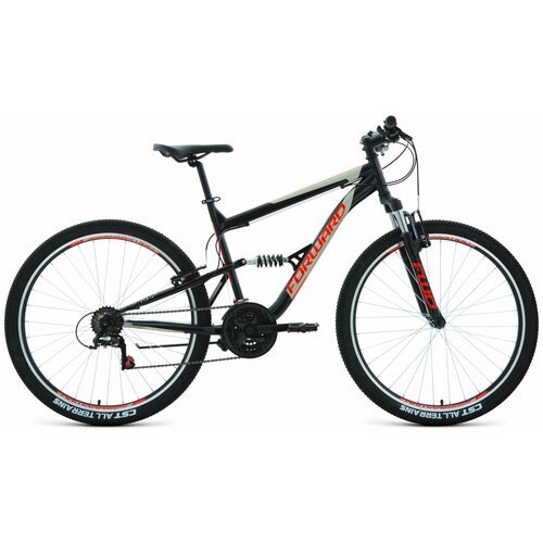 Велосипед FORWARD RAPTOR 27,5 1.0 (2021) 16' черный / красный