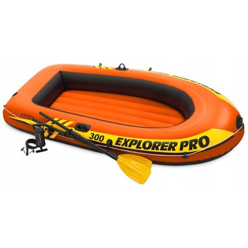 Надувная лодка Intex Explorer-Pro 300 Set (58358) оранжевый