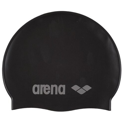 Шапочка для плавания Arena Classic Silicone Junior (6-12 лет), черная