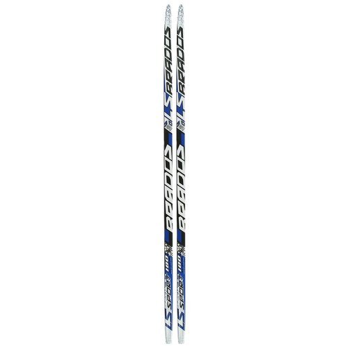 Лыжи пластиковые бренд ЦСТ, длина лыж 180 см, цвет голубой, белый