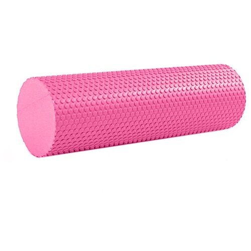 Ролик массажный для йоги (розовый) Hawk 45х15см. B31601-2