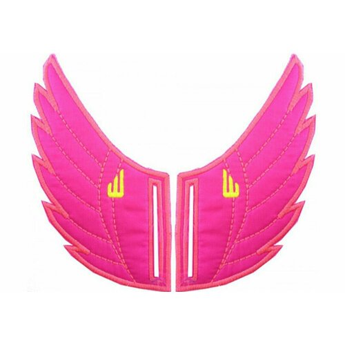 Аксессуары для кед крылья Rossmore Pink Neon Slot 20207 розовые
