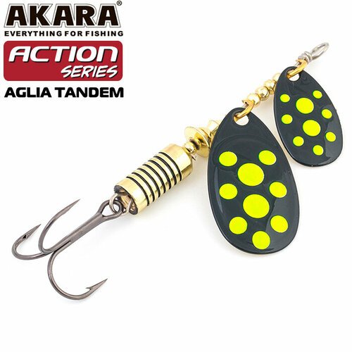 Блесна вращающаяся Akara Action Series Aglia Tandem 2/4 11 гр. 2/5 oz. A 7