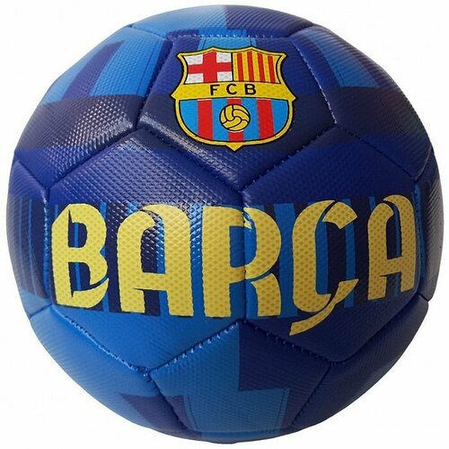 Мяч футбольный MEIK Barcelona (№5, ТПУ 2,3 мм, 410 гр. , маш. сш. ) (синий/голубой)
