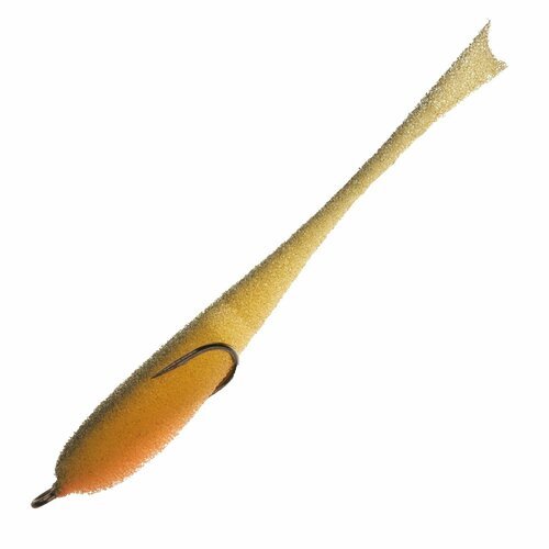 Поролоновая рыбка Волжские джиги от А. Питерцова 135мм Slim #215 UV, поролоновая приманка для рыбалки
