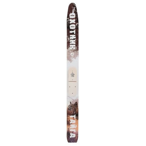 Лыжи охотничьи дерево-пластиковые «Тайга» 175 см, цвета микс