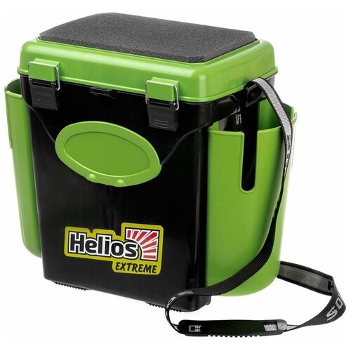 Ящик Helios Fishbox зеленый односекционный 10л.