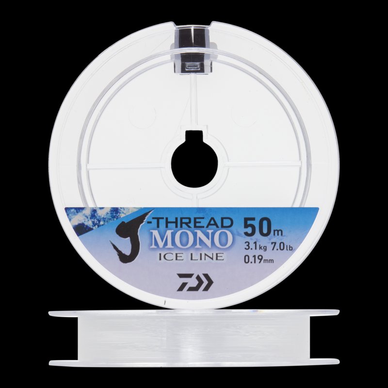 Леска монофильная Daiwa J-Thread Mono Ice Line 0,19мм 50м (clear)