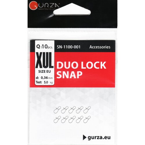 Застежки GURZA DUO LOCK SNAP (10шт), размер XUL