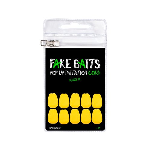 Искусственная кукуруза плавающая Fake Baits XL желтая