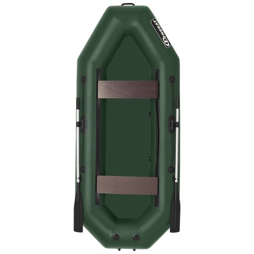 Надувная лодка Фрегат M-3 Оптима (280 см) зеленый