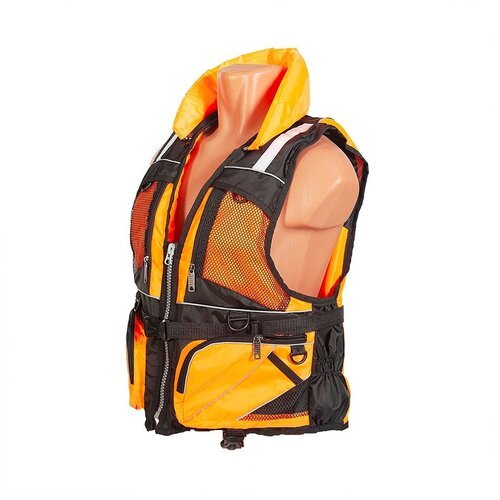 Спасательный жилет Ковчег Премиум, размер S/M, 60 кг, оранжевый/черный