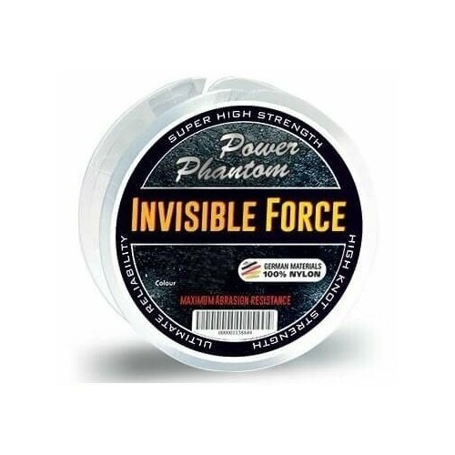 Леска Power Phantom Invisible Force FLUO 0,20mm, 5,5kg 100m, 1 штука