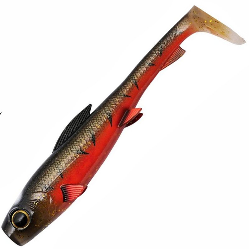 Приманка силиконовая Abu Garcia Svartzonker McPike 21см #Red Tiger