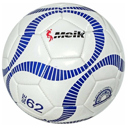 B31224 Мяч футзальный №4 'Meik-062-1' 3-слоя, TPU+PVC 3.2, 410-420 гр., машинная сшивка