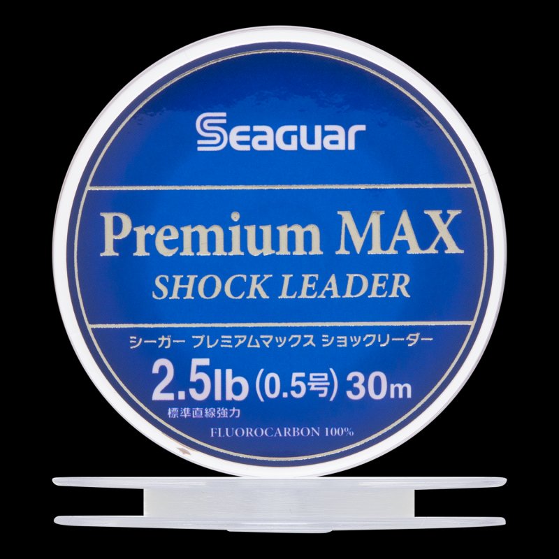 Флюорокарбон Seaguar Premium MAX Shock Leader #0,5 0,117мм 30м (clear)