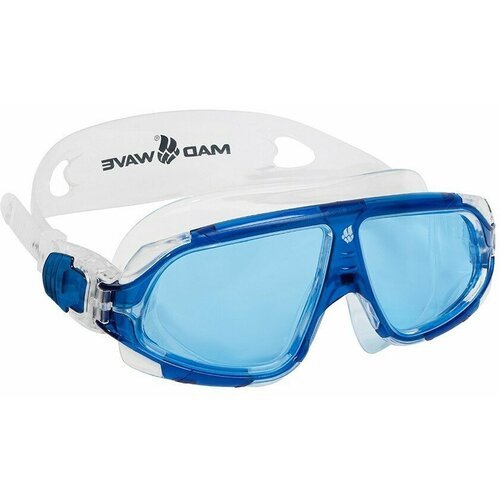 Очки-маска для плавания MAD WAVE Sight II, blue/white