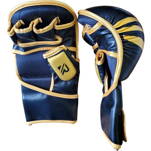 Перчатки для ММА Rage fight gear черно-золотой L