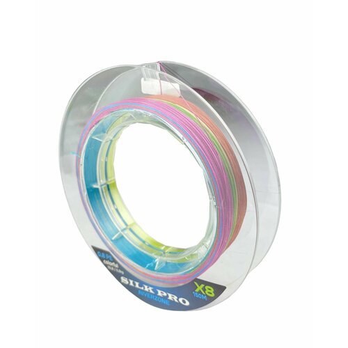 Шнур Riverzone Silk Pro WX8 PE 0.8 150м Colorful