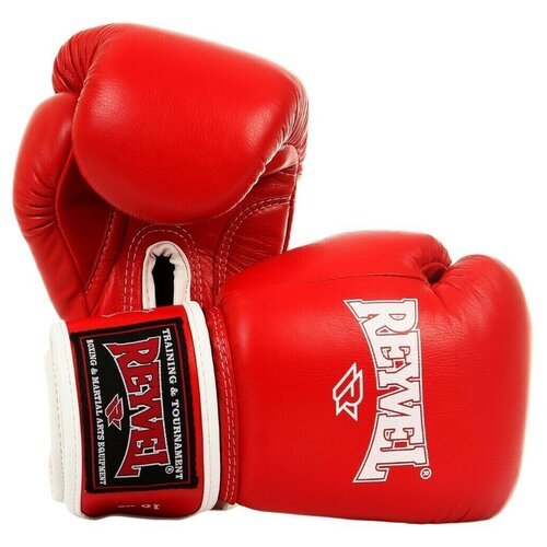 Перчатки боксёрские Reyvel Винил 80 (Красные) (12 oz)