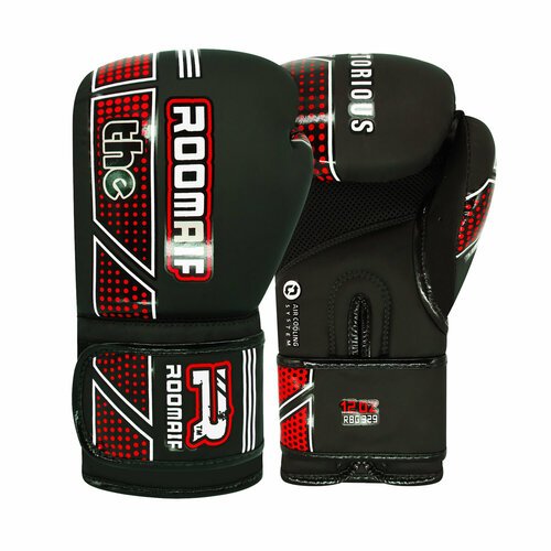 Боксерские перчатки Roomaif Rbg-329 Dx Black размер 08 oz