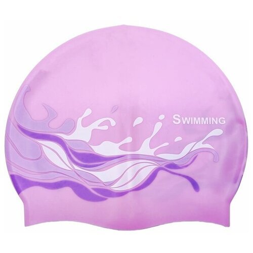 Шапочка для плавания силиконовая Saeko CSP4 Wave