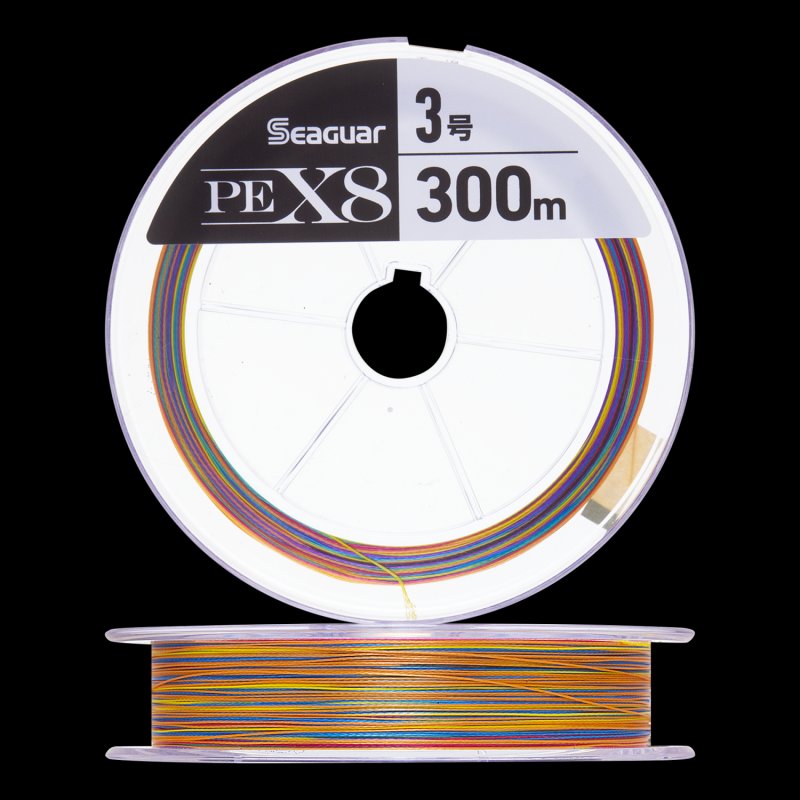 Шнур плетеный Seaguar PE X8 #3,0 0,285мм 300м (multicolor)