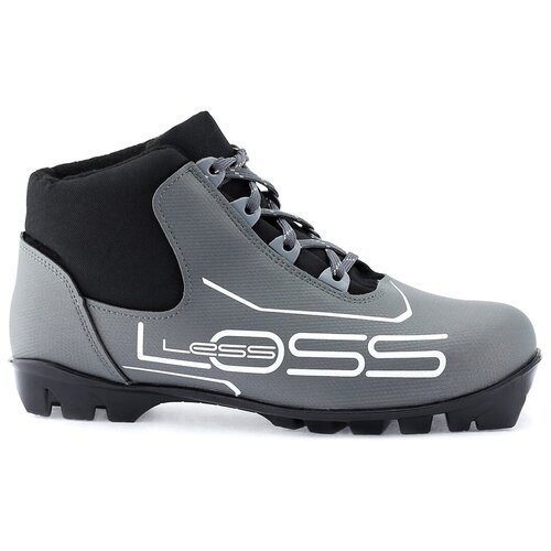 Детские лыжные ботинки Spine Loss NNN 243 2021-2022, р.32, черный/серый