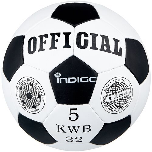 Футбольный мяч Indigo OFFICIAL 1132, размер 5