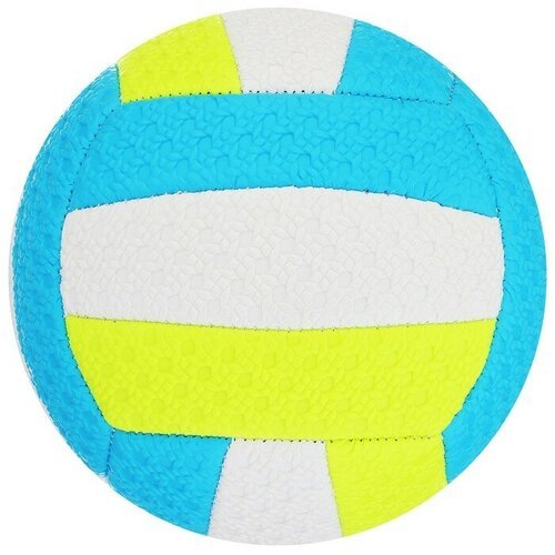 Мяч волейбольный, ПВХ, машинная сшивка, 18 панелей, р. 2, цвета микс