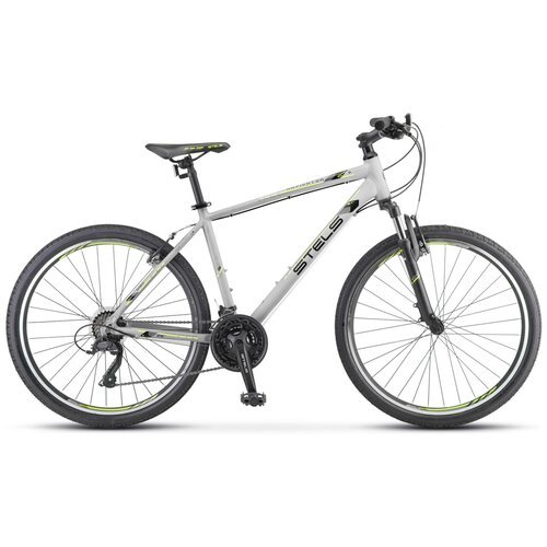 Горный велосипед Stels Navigator 590 V K010 (2023) 20' Серо-салатовый (176-186 см)