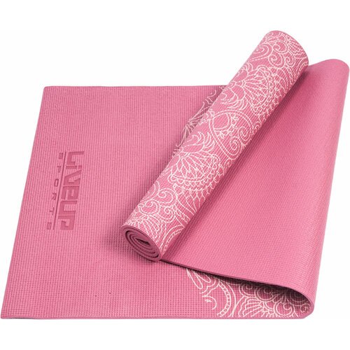 Мат для йоги LiveUp PRINTED YOGA MAT-RED Унисекс LS3231c-06r 173x61x0,6см