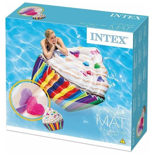 Матрас Intex Кекс 135x142 см разноцветный