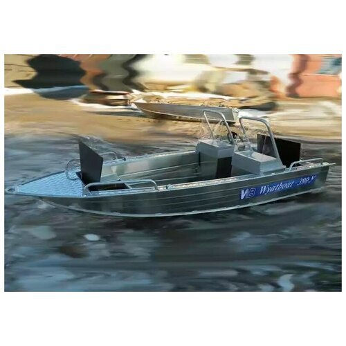 Моторная лодка Wyatboat-390У с 2 консолями