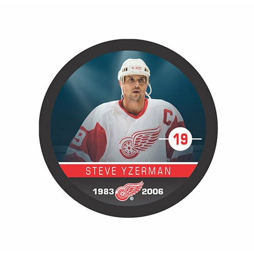 Шайба Rubena Игрок НХЛ YZERMAN Детройт №19 1-ст.