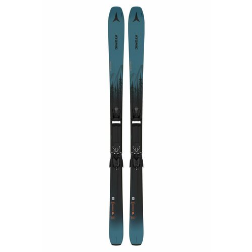 Горные лыжи с креплениями ATOMIC MAVERICK 86 C + STR 12 GW Metalic Blue/Black/Orange (см:176)
