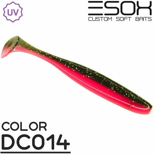 Мягкая приманка для рыбалки ESOX Sheasy 3.6' (92мм) 5 шт.