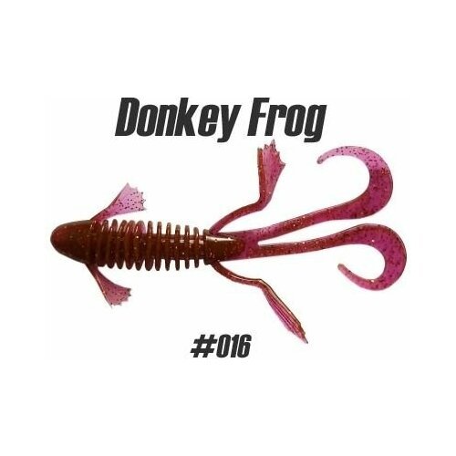 Приманка Силиконовая Jig It Donkey Frog 3 (75 мм) #016 BEET UV Squid