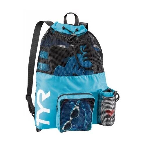 Рюкзак для аксессуаров TYR Big Mesh Mummy Bag , Цвет - голубой;Материал - Полиэстер 100%