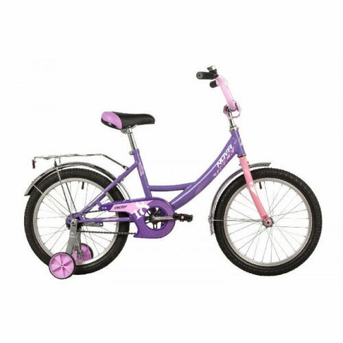 Детский велосипед Novatrack Vector 18' (2022) 18 Фиолетовый (108-122 см)