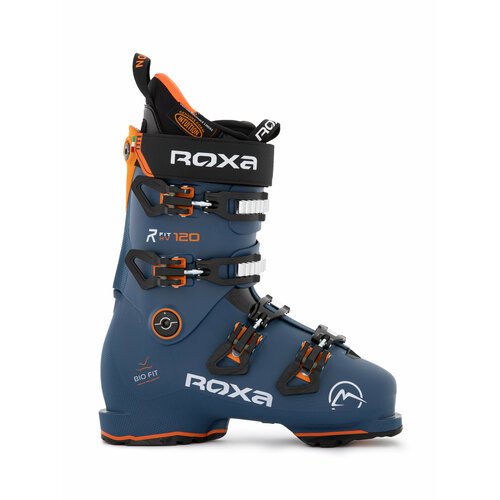 Горнолыжные ботинки ROXA Rfit 120, р.43(27.5см), dark blue/dark blue/orange