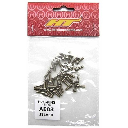 Шипы к педалям HT Aluminium Pins AE03/ME03 Silver