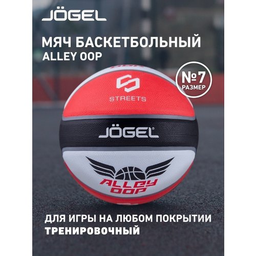 Баскетбольный мяч Jogel Streets ALLEY OOP №7, р. 7